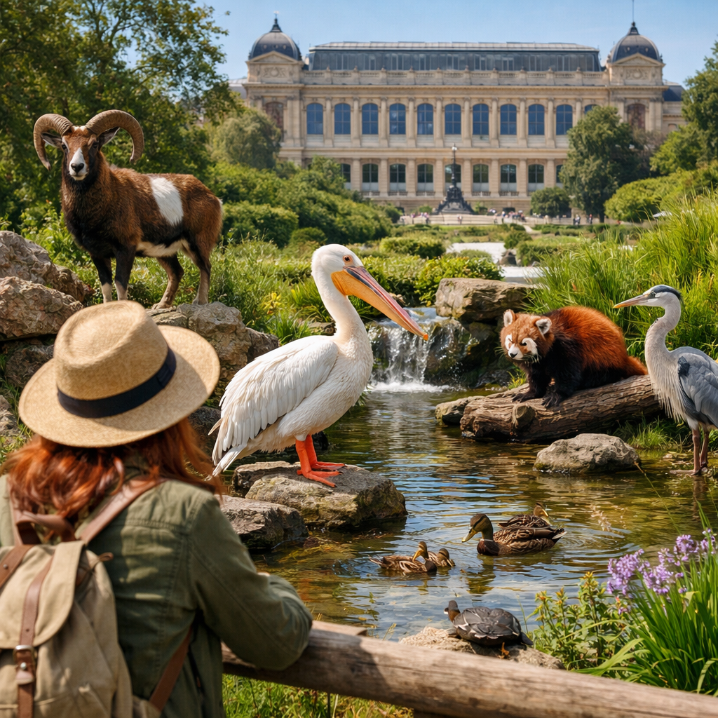 Animaux jardin des plantes : guide pratique à découvrir
